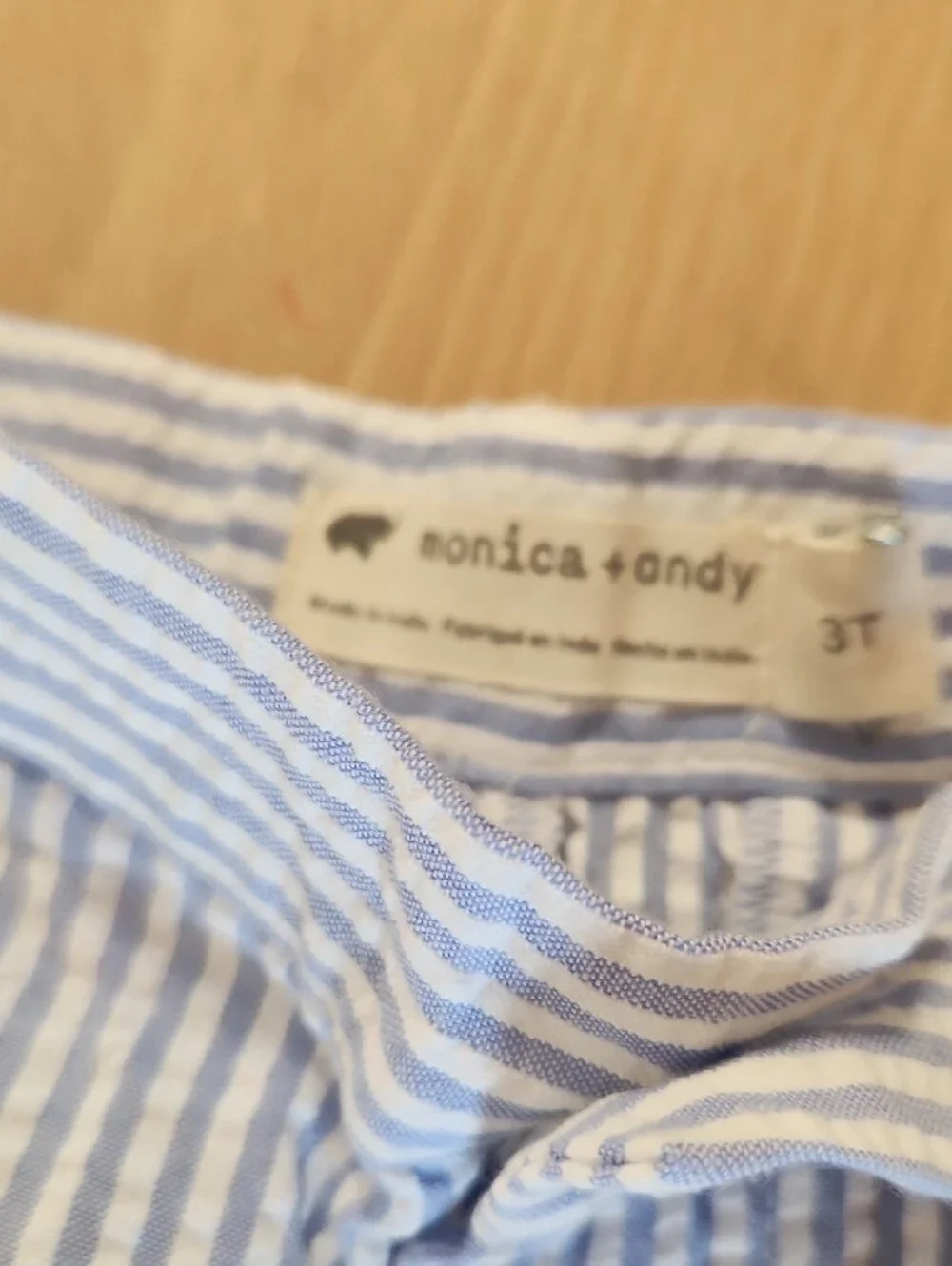 monica + andy nwot striped